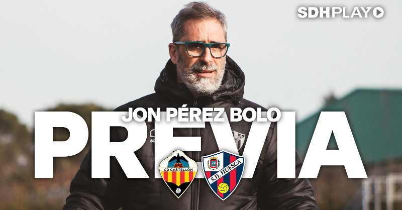 SDHuesca's tweet photo. 🔴 #SDHTV | Sigue la rueda de prensa de 𝙅𝙤𝙣 𝙋𝙚́𝙧𝙚𝙯 𝘽𝙤𝙡𝙤, en la previa del #CastellónHuesca

⬇️⬇️⬇️⬇️