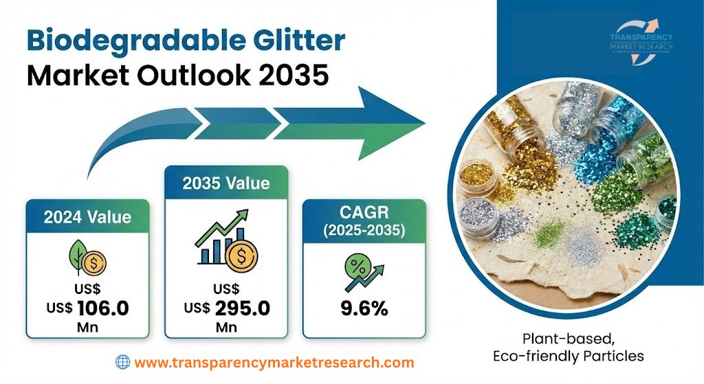 TMR_Insights's tweet image. 🌍 #Biodegradable #Glitter #Market | Outlook 2035

Global market grows rapidly as eco-conscious cosmetics, festivals, crafts, and plant-based innovations drive sustainable global demand future.

🔗transparencymarketresearch.com/biodegradable-…

#BiodegradableGlitter #TransparencyMarketResearch #TMR