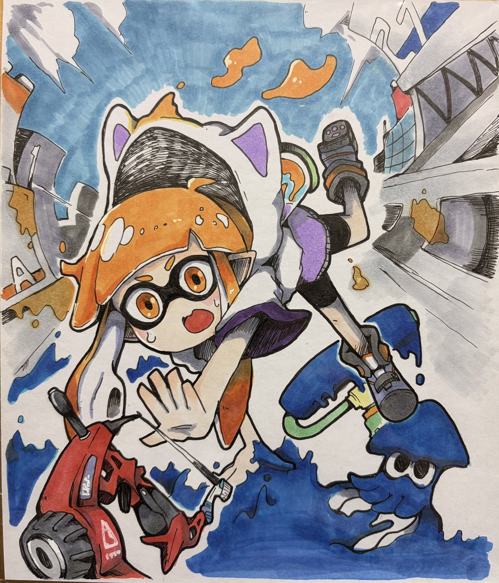 spl_mn's tweet image. らいかさん(@hurin_raika)からイラスト頂きました…！✨(掲載許可頂き済)
2枚目のみ以前頂いたものです🙏
どのイカちゃんも全部可愛いくて和みます🥰
オムライスもぐもぐしたり、メリープ・デンリュウと一緒だったり、新年から大好きなものに囲まれてとても幸せです🥚🦑🐏⚡️
ありがとうございます！