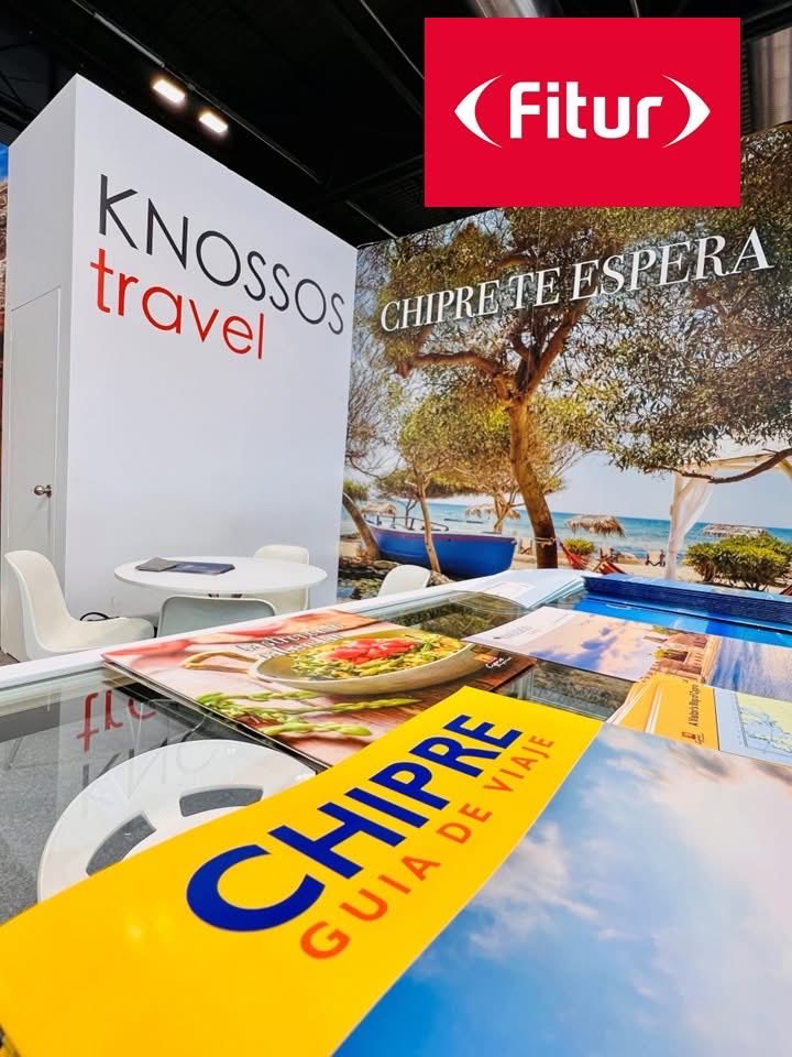 KnossosTravel's tweet photo. FITUR in Madrid 21 - 25 January 2026
Meet with us at our stand 4B17
#FITUR2026 #knossostravel #Chipre https://t.co/uNPXFhM5ta