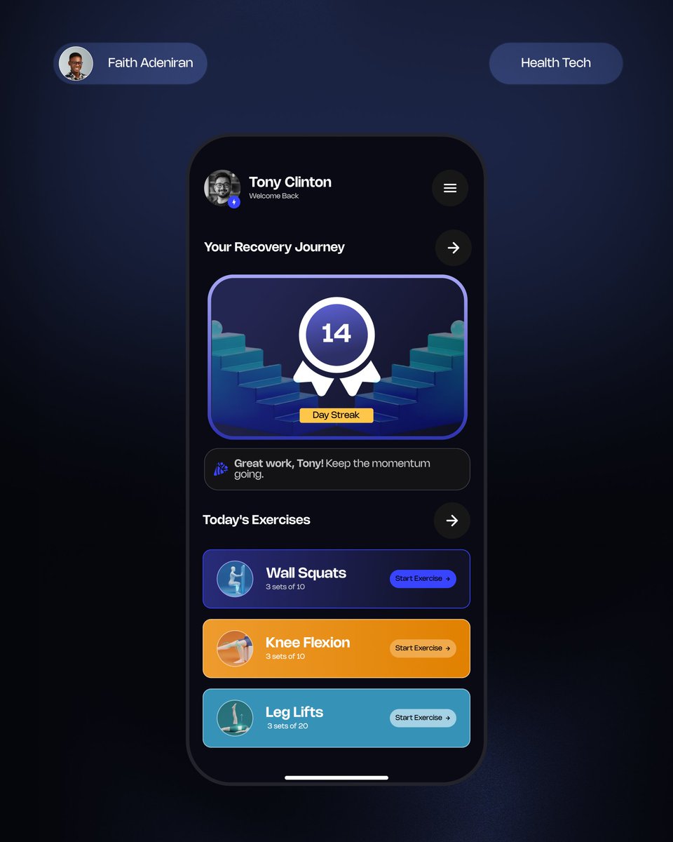 Creativef8_'s tweet photo. I help Healthcare companies and startups build intuitive products that clinicians love and patients actually use. https://t.co/u6E2GlBQV5