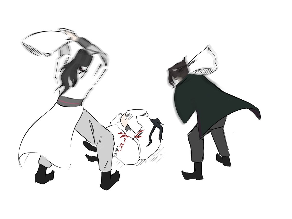 iilly_0307's tweet image. 중원의 운명이 베개싸움으로 결정되었다면 얼마나 좋았을까요