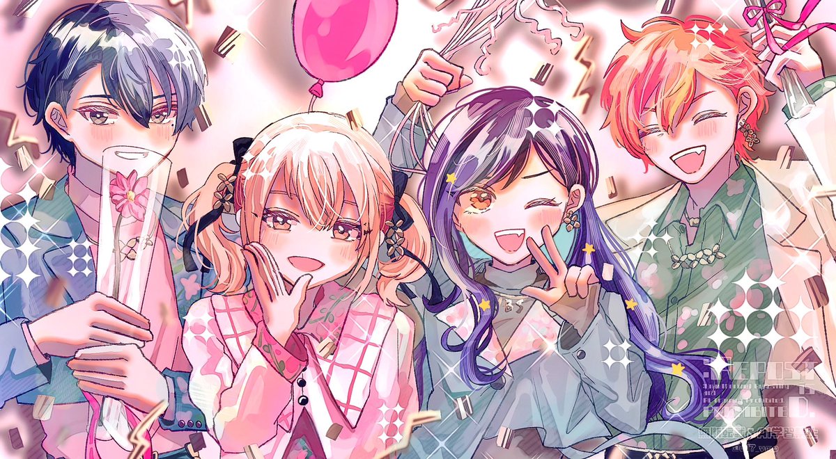 ✨VBSの
HappyNewYearパーティへようこそ！✨
 #prsk_FA