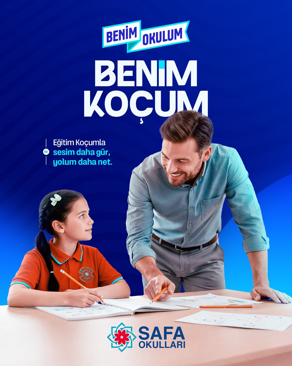 Benim Okulum, Benim Koçum 🎯

Eğitim koçumla hedeflerim net, yolum güçlü.

Safa Okulları’nda öğrenciler, kendilerine özel eğitim koçluğu ile akademik süreçlerini planlar ve güvenle ilerler.

#SafaOkulları #BenimOkulum #BenimKoçum