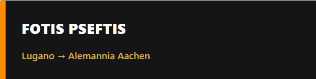 🚨Le gardien Grec du FC Lugano, Fotis PSEFTIS, est actuellement en test avec l'Alemannia Aachen. 

#Mercato #Aachen #Lugano #FootAllemand