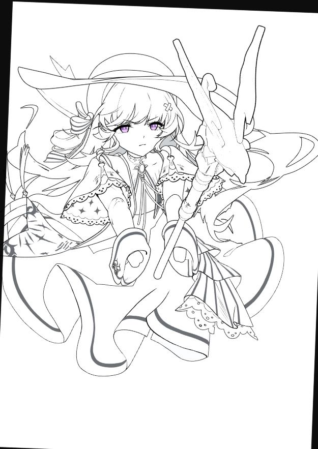 Sketch  VS Linear 
#wuwaมาแว๊วว #Wuwafanart 
