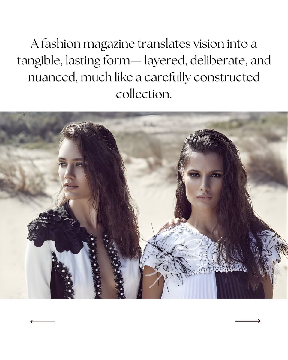 AsianPhotoIndia's tweet image. In a world of endless scrolling, print invites us to slow down. Explore our perspective on fashion, photography, and print. Here - tinyurl.com/ydj4ja26
.
.
#AsianPhotography #Fashion #PrintMagazine