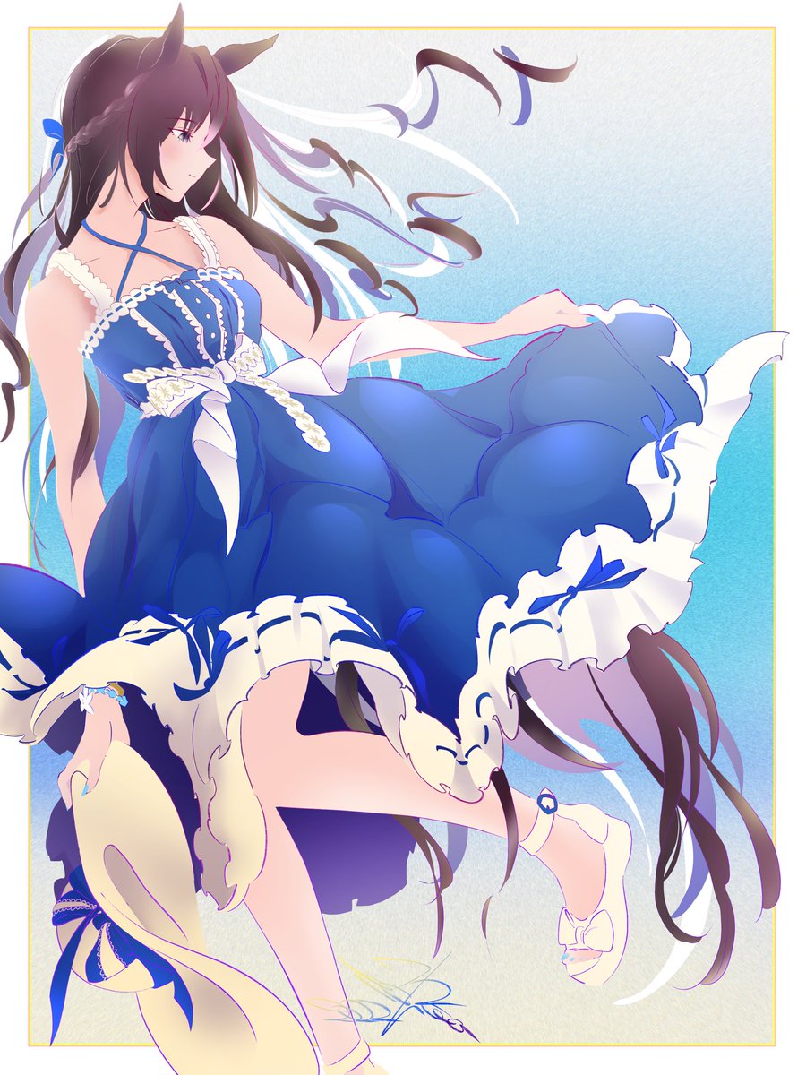echoolocation's tweet photo. 👒Mejiro Dober
#umamusume https://t.co/lKyIrfBSbV