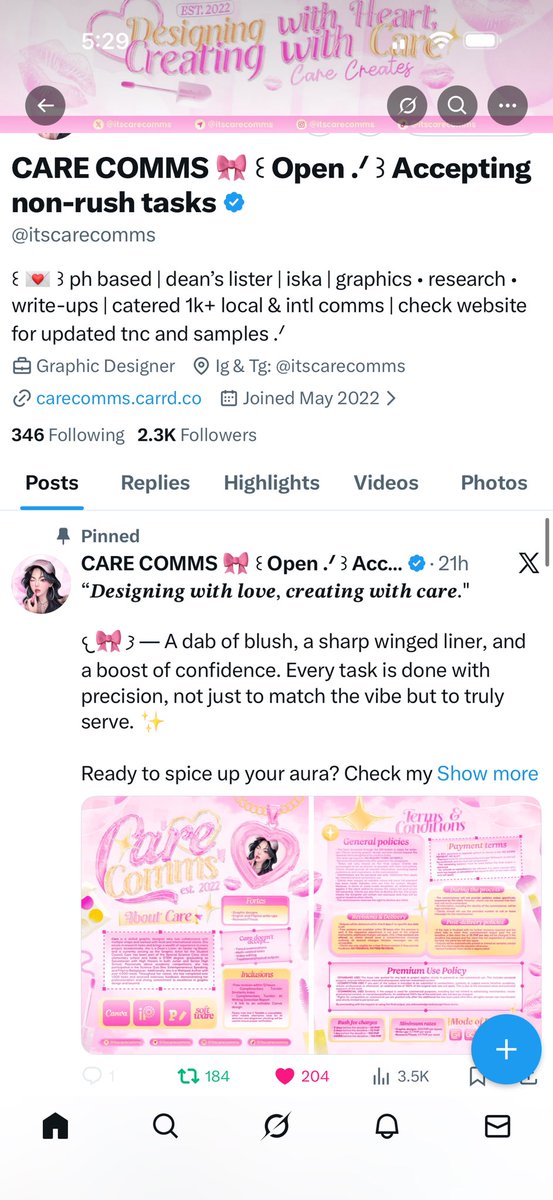 Alaine Denise Mercado - Paule tweet media