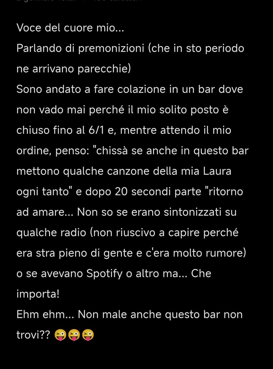 ClaudioByte's tweet photo. @LauraPausini 
Per darti il primo buongiorno del 2026 con un sorriso ❤️ https://t.co/Jt2ss5RdaC