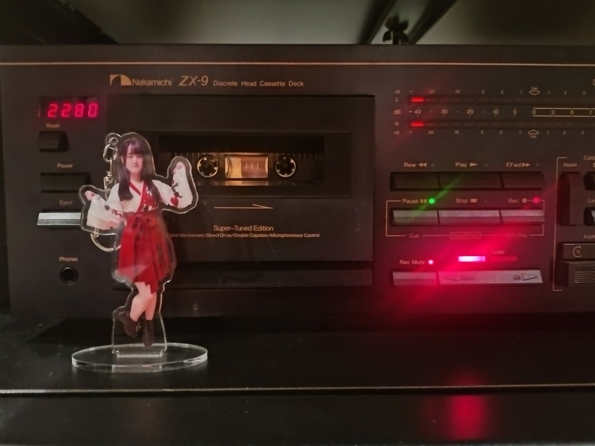 Nakamichi ZX-9 なんだか、バイクみたいな名前だけど、80年代