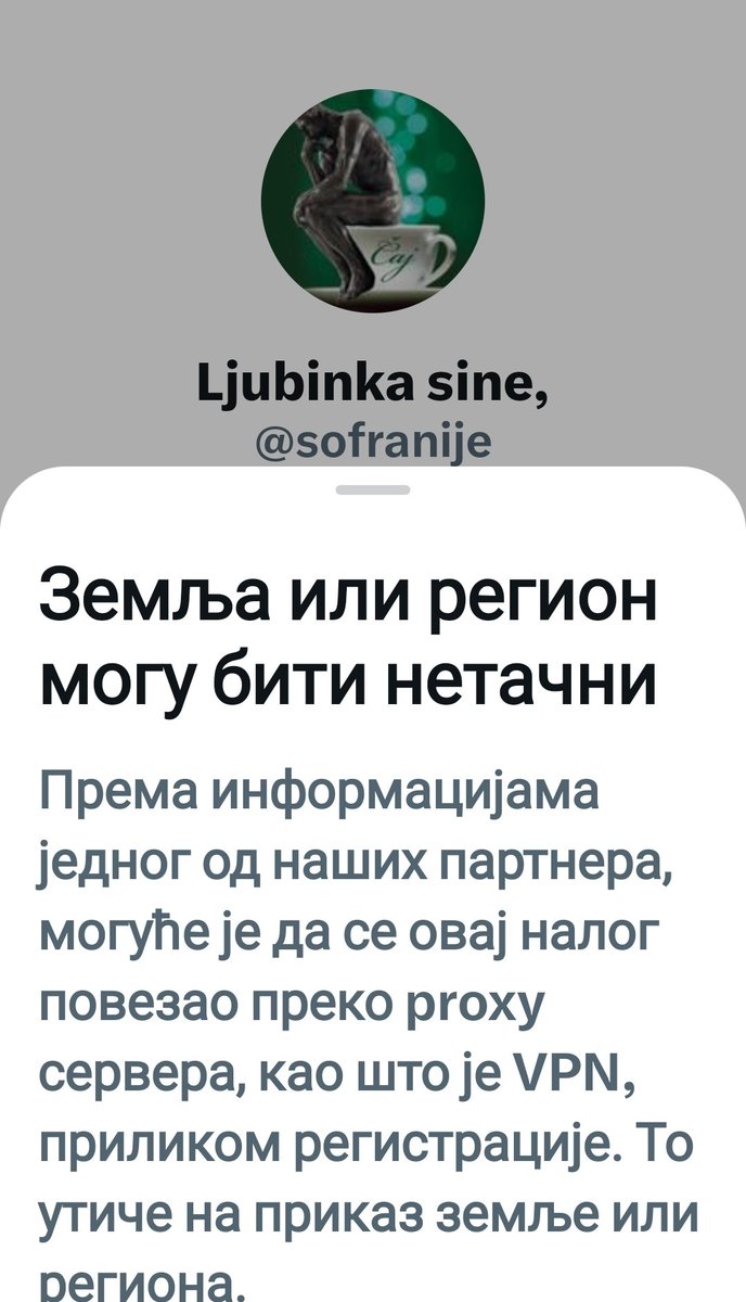sinisa_kralj's tweet photo. @sofranije A sto se toliko svi krijete i iznosite svasta, sirite lazi, mrznju, obmanjujete nalog.Budi musko pa pisi imenom i prezimenom a ne ko sisica..  #sirenjelazi #rusenjesrbije #studentiublokadi https://t.co/ngckMGU8lp