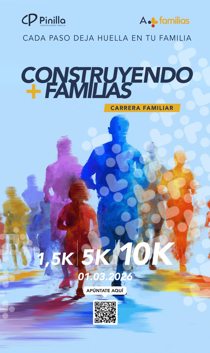 EventsThinkerSL's tweet image. 01/03/2026 Grupo Pinilla y la Fundación A+Familias unen sus fuerzas con un propósito claro: construir una sociedad más solidaria y comprometida con aquellas familias en situación de vulnerabilidad.
grupopinilla.com/carrera-arroyo…