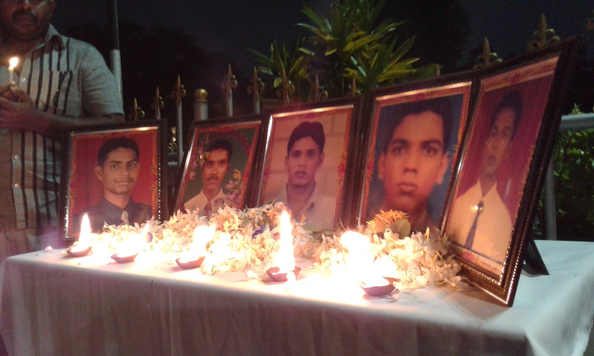🪔 Still searching for justice - 20 years on from Trinco 5 killings

On this day 20 years ago, Manoharan Ragihar, Yogarajah Hemachchandra, Logitharajah Rohan, Thangathurai Sivanantha and Shanmugarajah Gajendran were summarily executed by Sri Lanka's Special Task Force, whilst