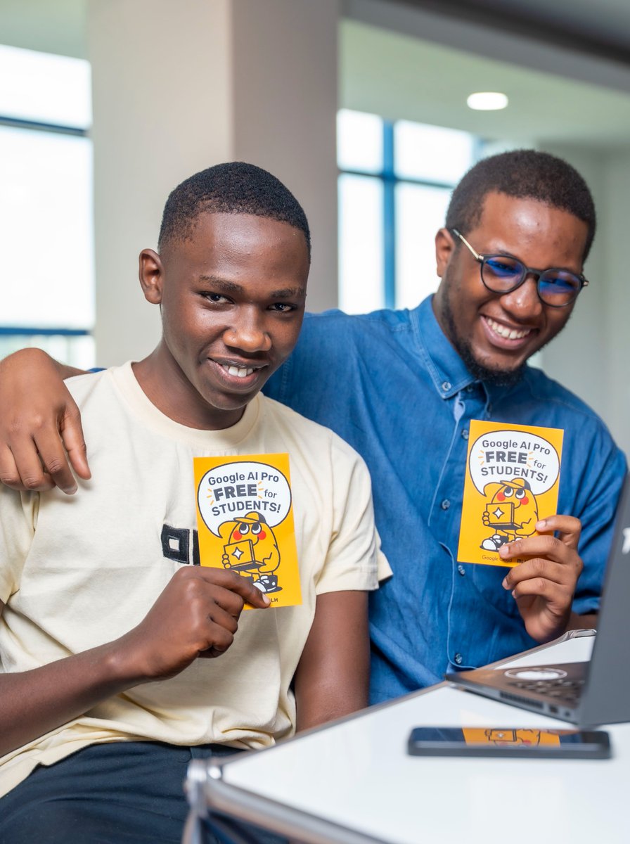hackwithme25's tweet photo. Hack Days Kigali was awesome 👌 Thank you @MLHacks  and Google Gemini , for the support

#hackdayskigali #GoogleGemini #hackathon #ai https://t.co/vDm0b5adwI