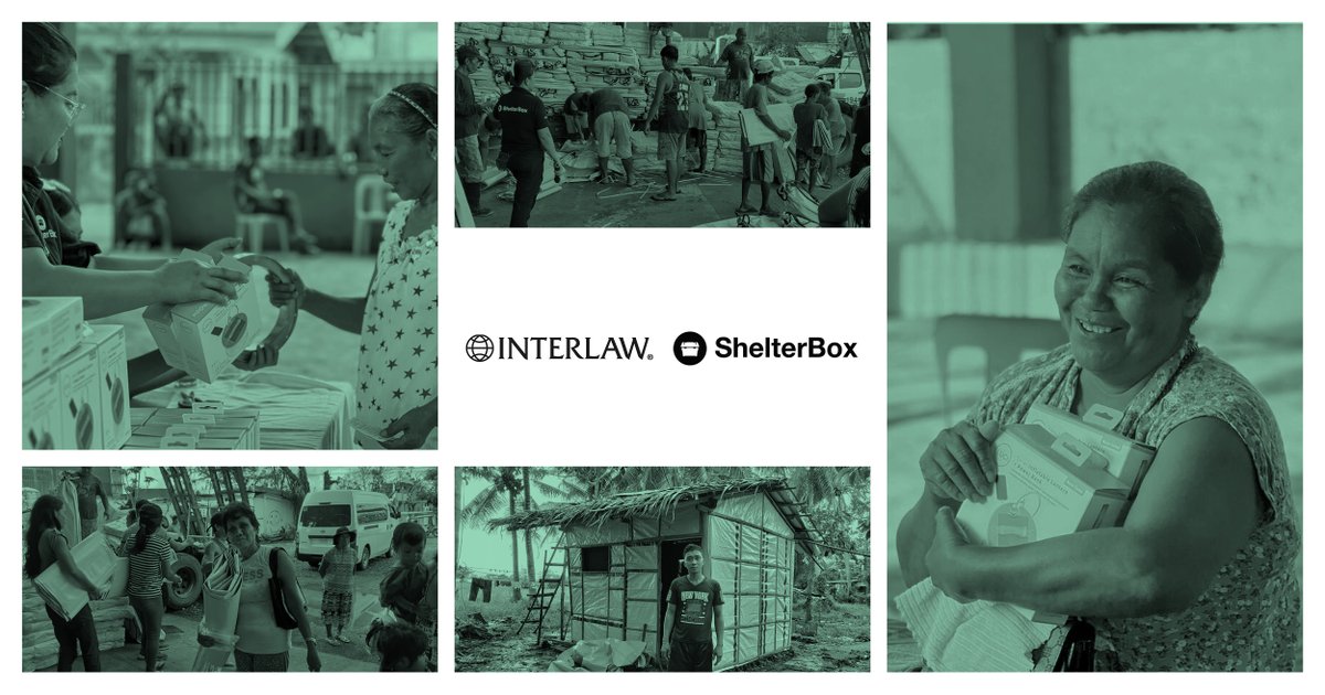 Proud of the impact achieved in 2025 with #Interlaw's corporate charitable partner <a href="/ShelterBox/">ShelterBox</a>. 

4,879 households received tailored support including shelter kits, essential household items and cash assistance, helping families recover with dignity when it matters most.