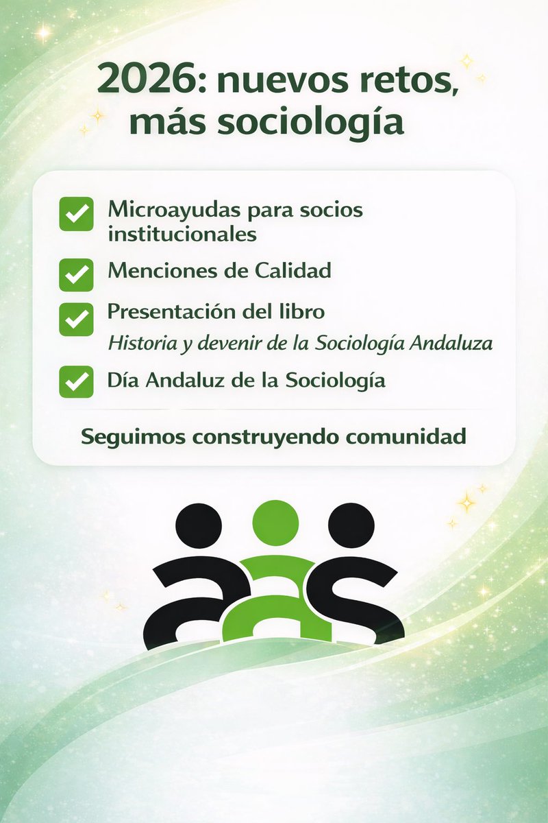 Asociación Andaluza de Sociología (AAS) tweet media
