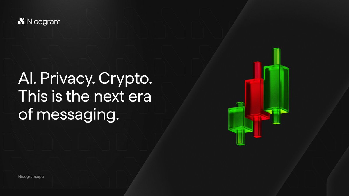 nicegramapp's tweet photo. 2025 reshaped Nicegram. 

The best is yet to come.

We have already enabled AI in all chats, and built in privacy by default.

2026 brings onchain rewards, trading groups, and perps, a whole new way to trade together. 

This is the next era of messaging. https://t.co/2zfl8j6K5V