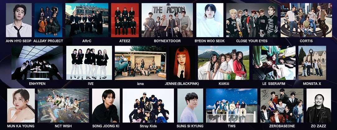 🏆The 40th Golden Disc Awards Lineup
• 🗓️2026.01.10
• 🕕6:30PM(KST)
• 📍TAIPEI DOME

LE SSERAFIM
IVE
NCT WISH
ENHYPEN
ALLDAY PROJECT
izna
ZEROBASEONE
ZO ZAZZ
Jennie
Stray Kids
ATEEZ
CORTIS
TWS
Monsta X
KiiiKiii
BOYNEXTDOOR
CLOSE YOUR EYES
ARrC

#GDA2026 #GDA #Goldendiscawards