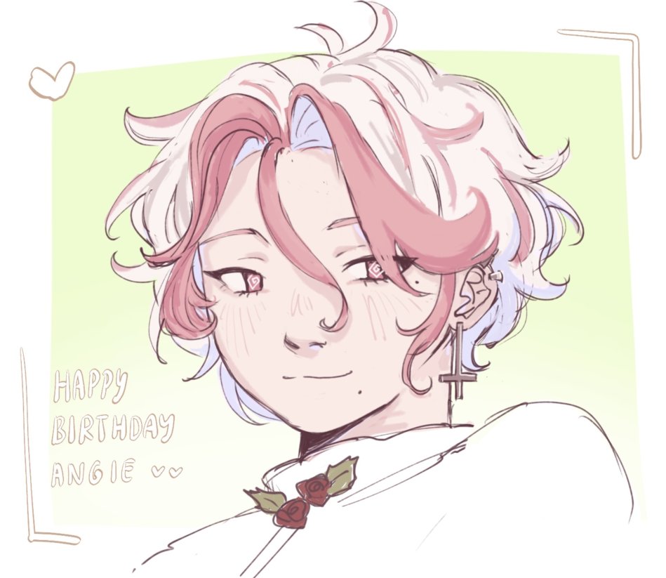 polyshojoshi's tweet image. posting this a little late but gift for my friend @arxiearts happy birthday twin!!! ❤️❤️❤️ love youuu