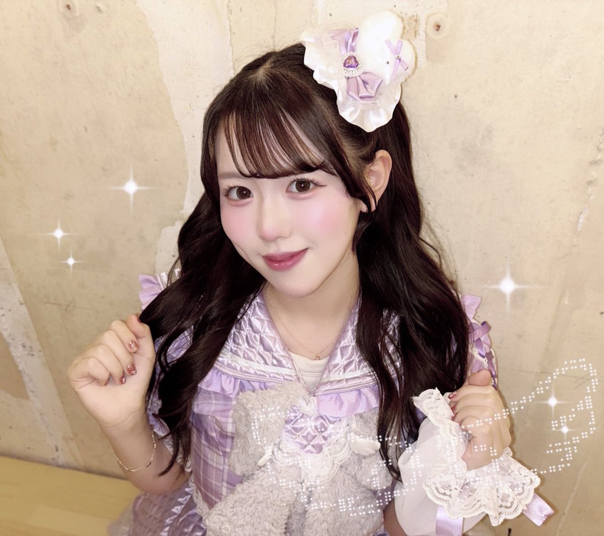 うさちゃん似合ってますか？ᐢ ̥_ ̫ _ ̥ᐢ♡