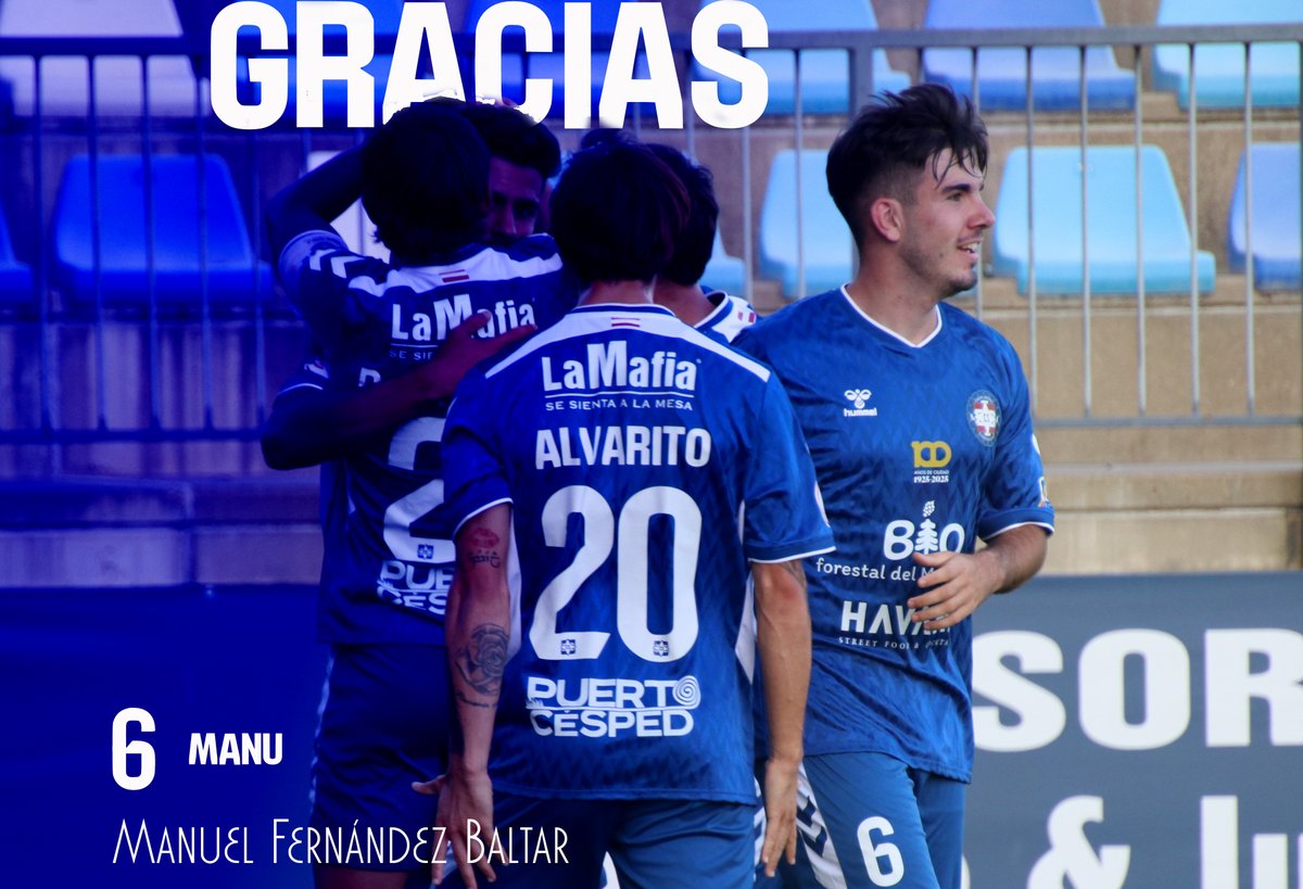 🤝 𝑮𝙧𝒂𝙘𝒊𝙖𝒔 por todo M𝐚n𝐮
Te deseamos los mejores éxitos, tanto deportivos como personales.