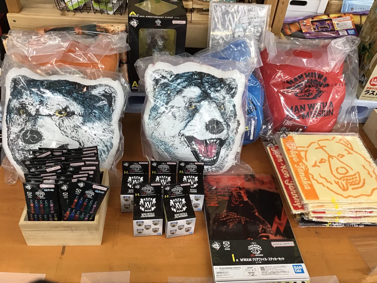 約150点⭐︎ 一番くじ　下位賞　プライズ　景品　ノベルティ　大量まとめ売り 一番くじ 販売のお知らせ】 1/3(土)9:30〜 MAN WITH A MISSION 15th