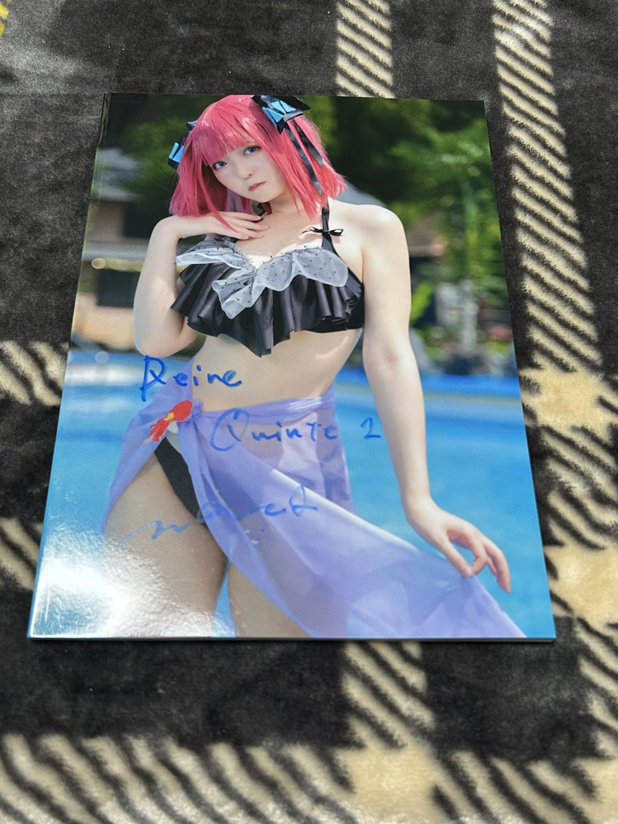 daichi_0310428's tweet image. 戦利品⑥
二乃のコスプレしていたなのかさんに四葉と呼ばれて流れでなのかさんの写真集をお迎えしました！初対面でしたが楽しく話せて良かったです😊またよろしくお願いします🍀
@nanocapi