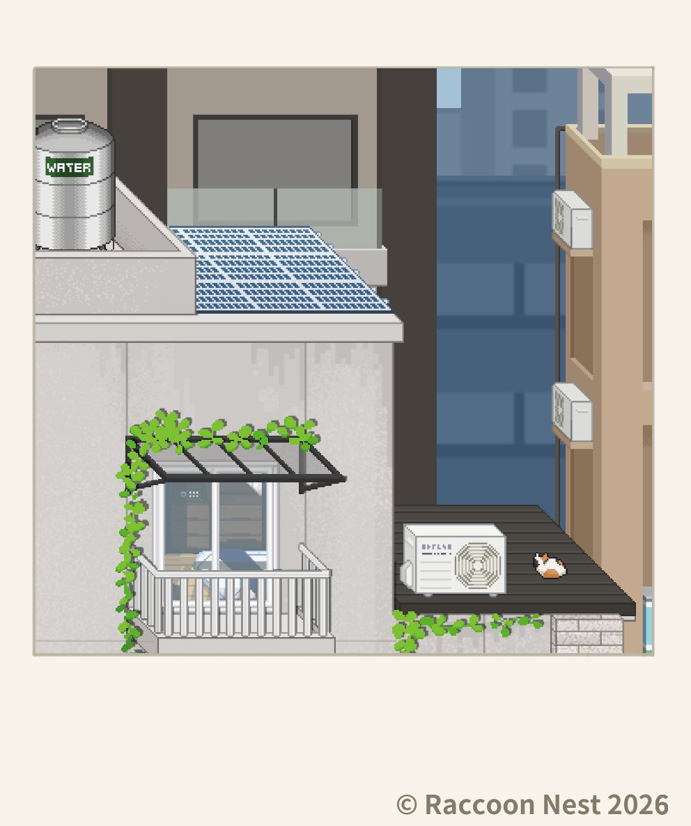 #TriviaAboutYou Trivia:
Carol’s House has solar panels on the roof.
Shin insisted on it—to save on the electric bill.
#トリアバ 豆知識：
屋上にソーラーパネルがあるよ！
電気代を節約するために、シンのアイデア。