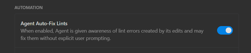 julienpironfr's tweet image. Actually, found a UI paradox in Antigravity: the toggle for agent auto-fix lints in 'Quick Shortcuts' nullifies the one in 'Main Settings' and vice-versa. It’s a literal state-sync loop. Fix please! 🔄📉 #Antigravity #UXBug @antigravity @googledevs