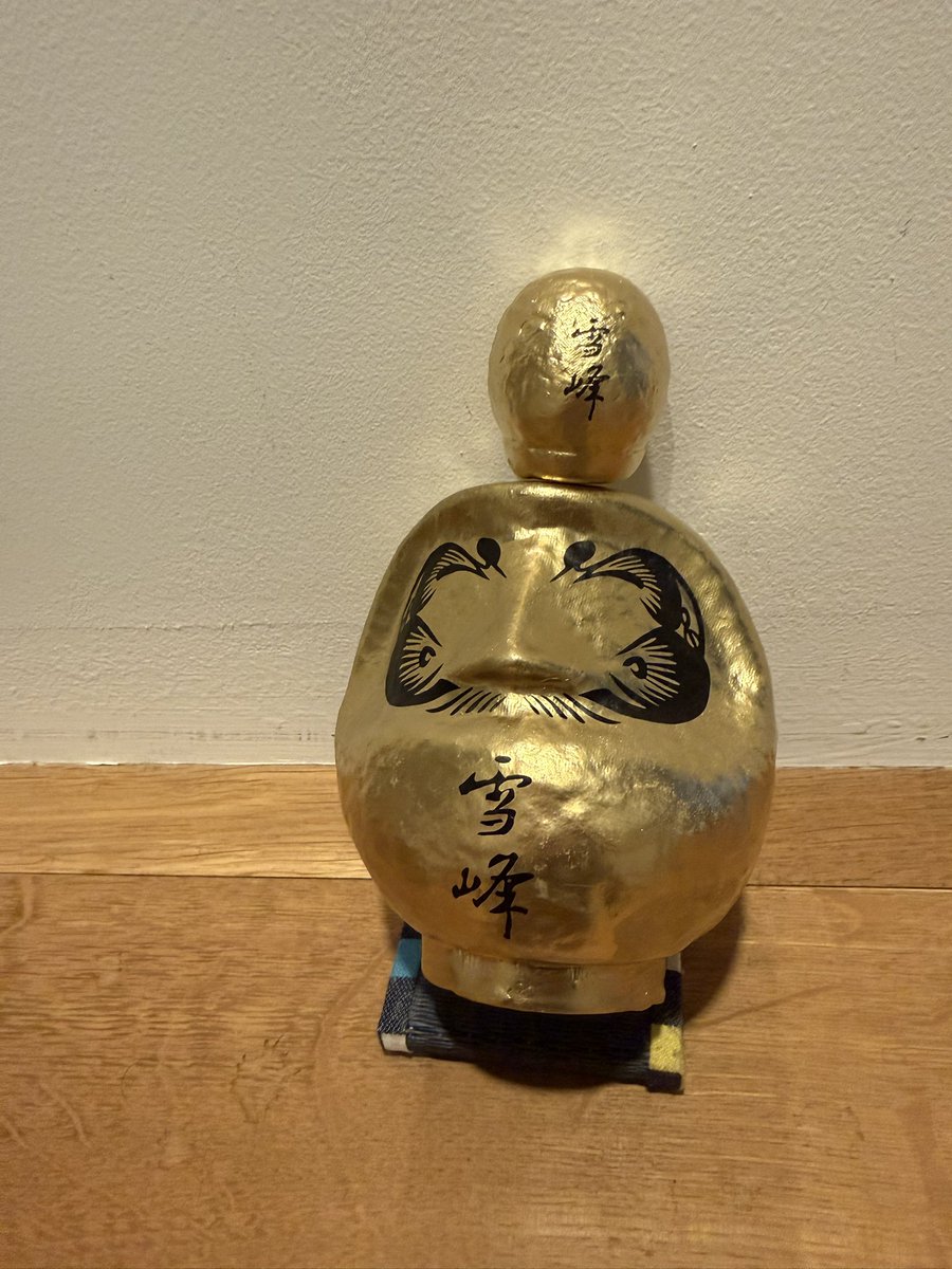 snow peak 初売りの 雪峰だるまくじ 迷ったけど引いてみたら 非売品の