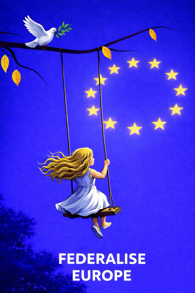 Frid45's tweet photo. So that future generations can grow up in peace and unity.

FEDERALISE EUROPE. 🇪🇺 https://t.co/vwY0RxHLS1