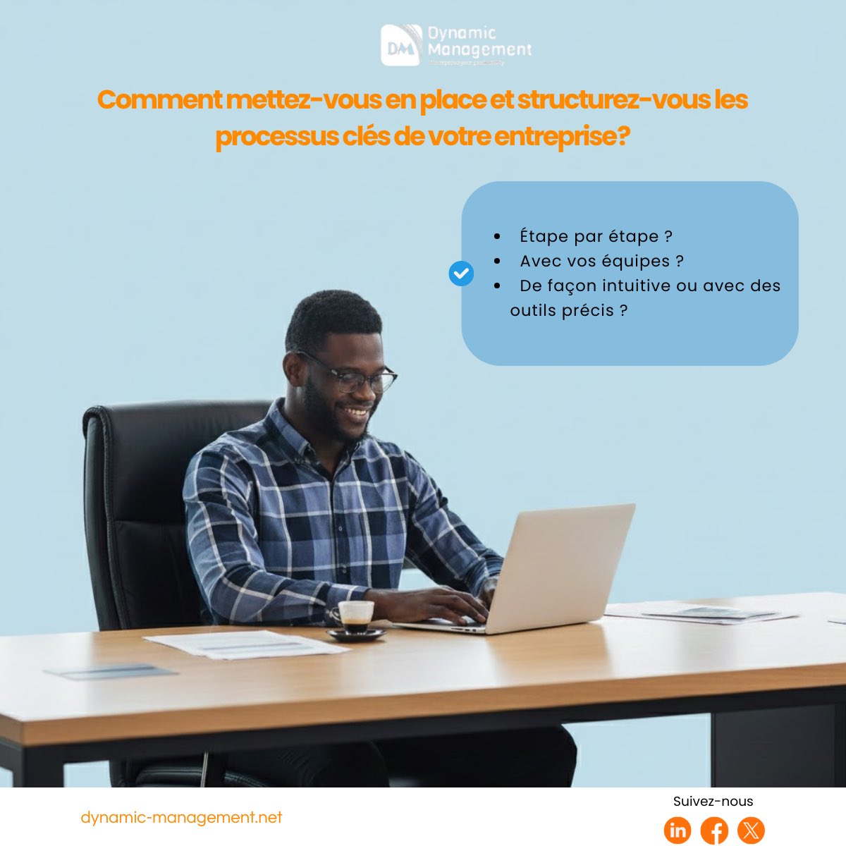 DM_Cameroun's tweet photo. Responsables d’organisations, comment organisez-vous vos processus clés ? 

Partagez votre méthode et découvrez comment d’autres entreprises structurent leur réussite ! https://t.co/Mbm6A6OvRr