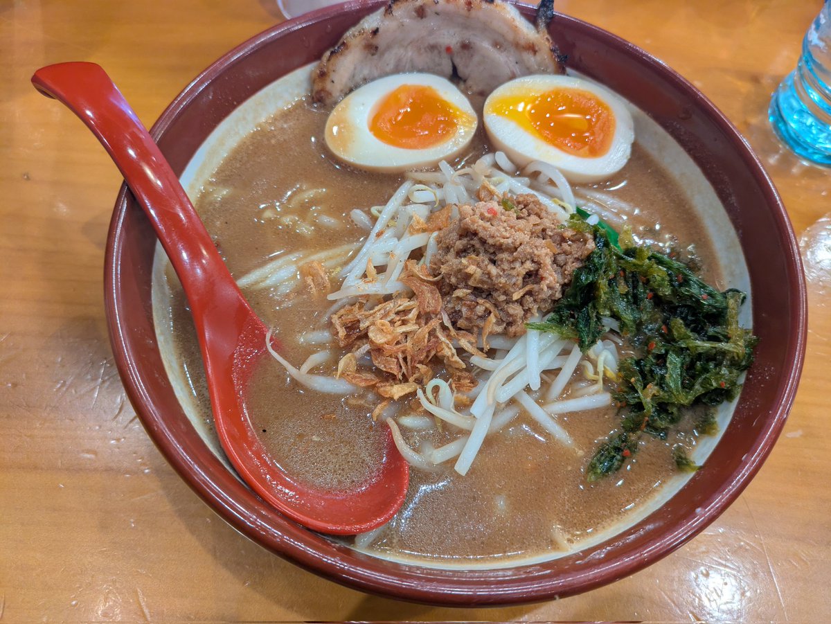 風邪引いたので味噌🍜
 #田所商店  #平塚市
