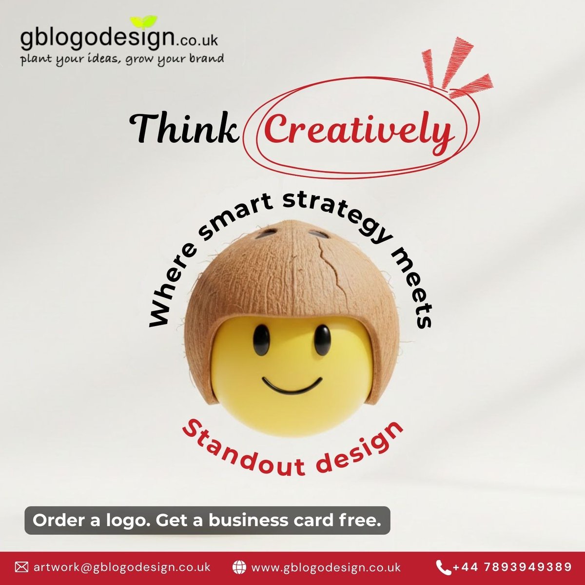 gblogodesign's tweet image. Think creatively. Build smart strategies. Create designs that truly stand out. At GB Logo Design, we help brands grow with impactful logos and thoughtful branding that connects with the right audience.
#ThinkCreatively #LogoDesign #BrandStrategy #CreativeBranding #BrandIdentity