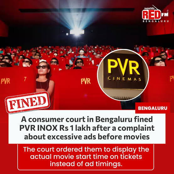 BalajeeDhevar's tweet photo. கர்நாடகாவில் PVR தியேட்டரில் கன்னடமொழி திரைப்படம் திரையிட்ட இடத்துலAC போடாததாலும், அதிக நேரம் விளம்பரம் போட்டு கன்னடர்களின் நேரத்தை வீணடித்த #PVRCinemas புறக்கணிக்கும்விதமாக கன்னடர்கள் #Boycott_PVR & ConsumerCourt Fine போடும் கன்னடர்போல தமிழினப்பற்றுகொள் #தமிழினமே
@sureshkamatchi https://t.co/DKf0ekQCS0