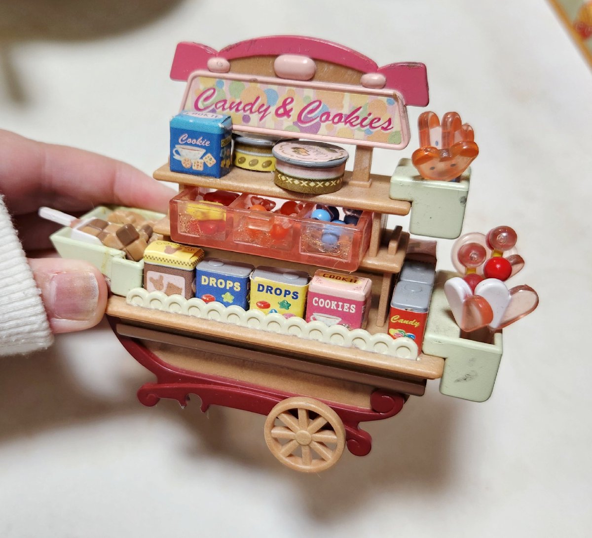 ユメミルキャンディワゴンセット 懐かし 持ってるなこれ ただ遊びすぎて使用感がえぐい