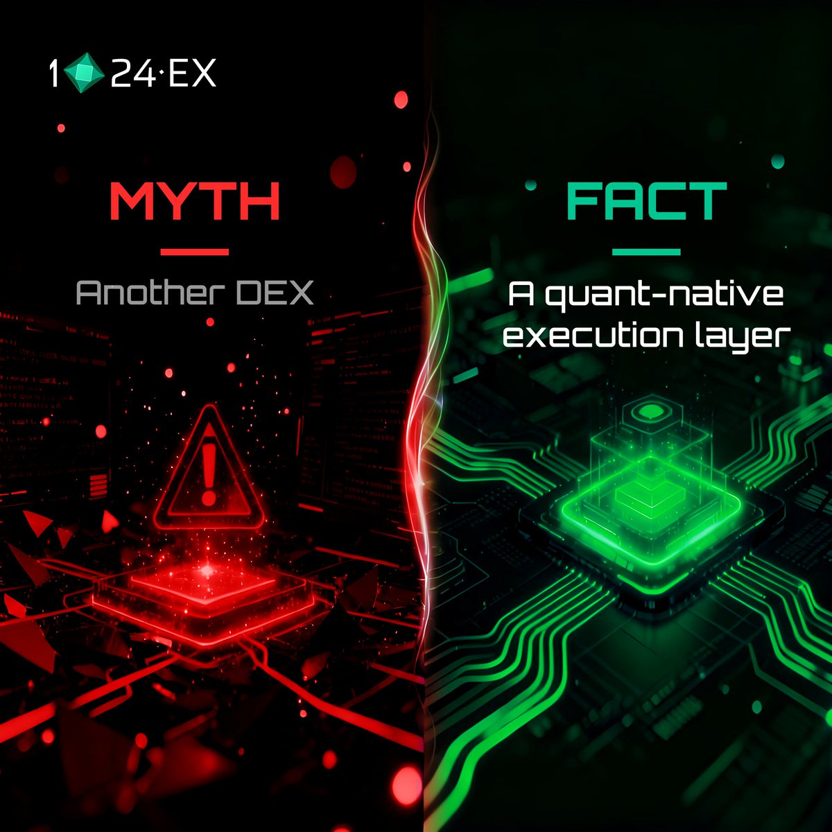 1024EX's tweet image. 1024EX is not “yet another exchange.”

It’s infrastructure built for #algorithms, #AI, and serious #execution.

This is where strategies actually run. Not just where orders are placed.