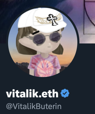 Cointelegraph's tweet photo. 🚨 LATEST: Vitalik Buterin switching his profile picture to a Milady NFT reportedly sent the collection’s floor price up around 50%. https://t.co/o2jLYlSDPW