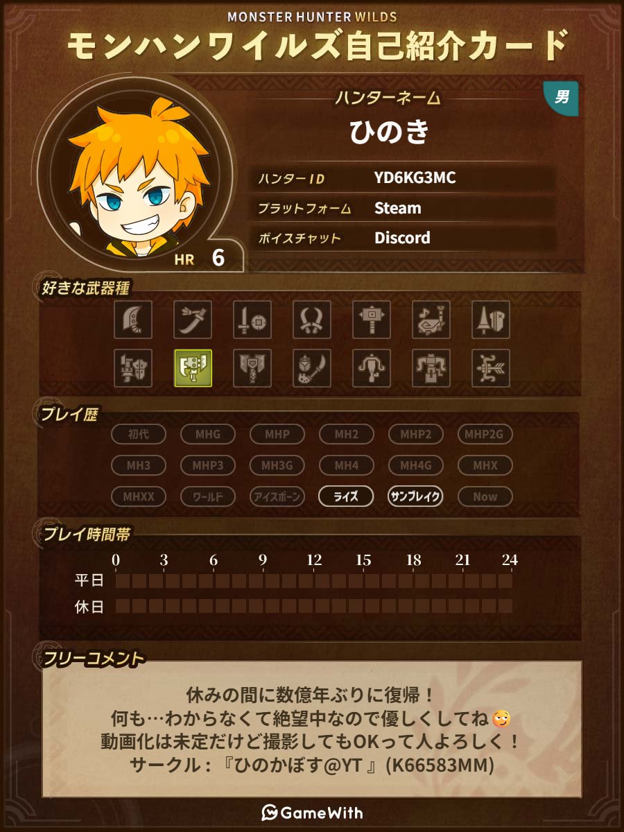 ワイエス（プロフ欄をお読み下さい） 今日の夜もモンハンワイルズやってくぜ！ マルチの楽しみ方がわかって