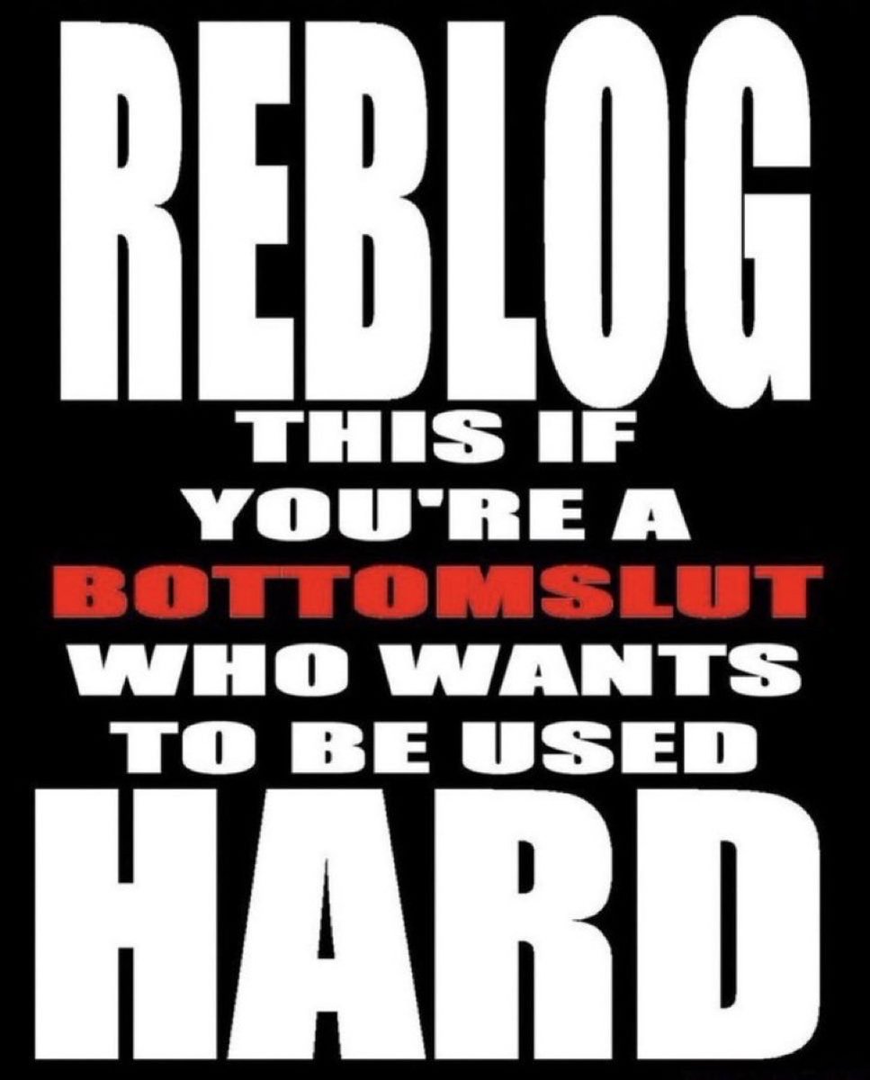 Reblog and follow