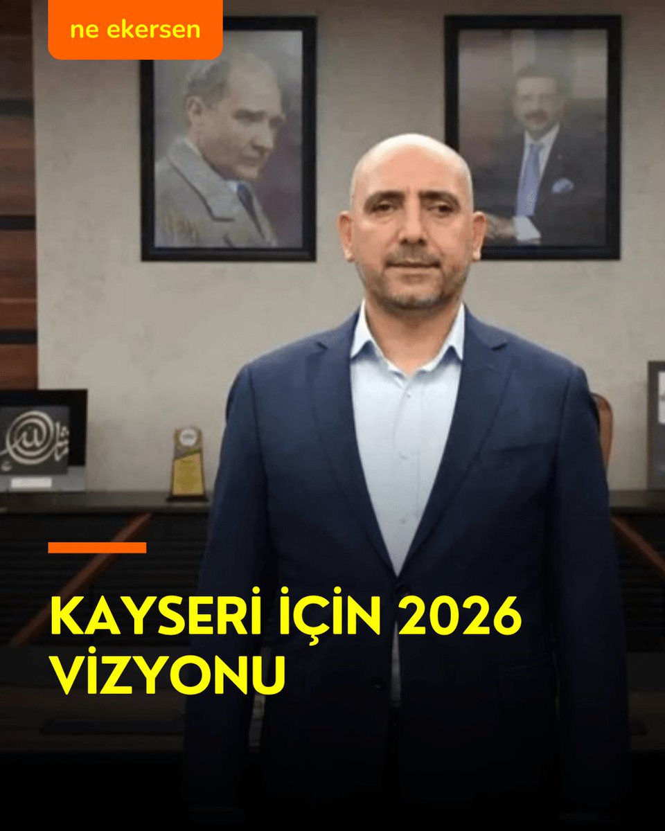 Kayseri Ticaret Borsası Yönetim Kurulu Başkanı Recep Bağlamış, 2026 yılı için sağlık, huzur, bereket ve başarı temennisinde bulunurken kurumun tarım ve hayvancılık üreticilerine yönelik destek sözünü yineledi.