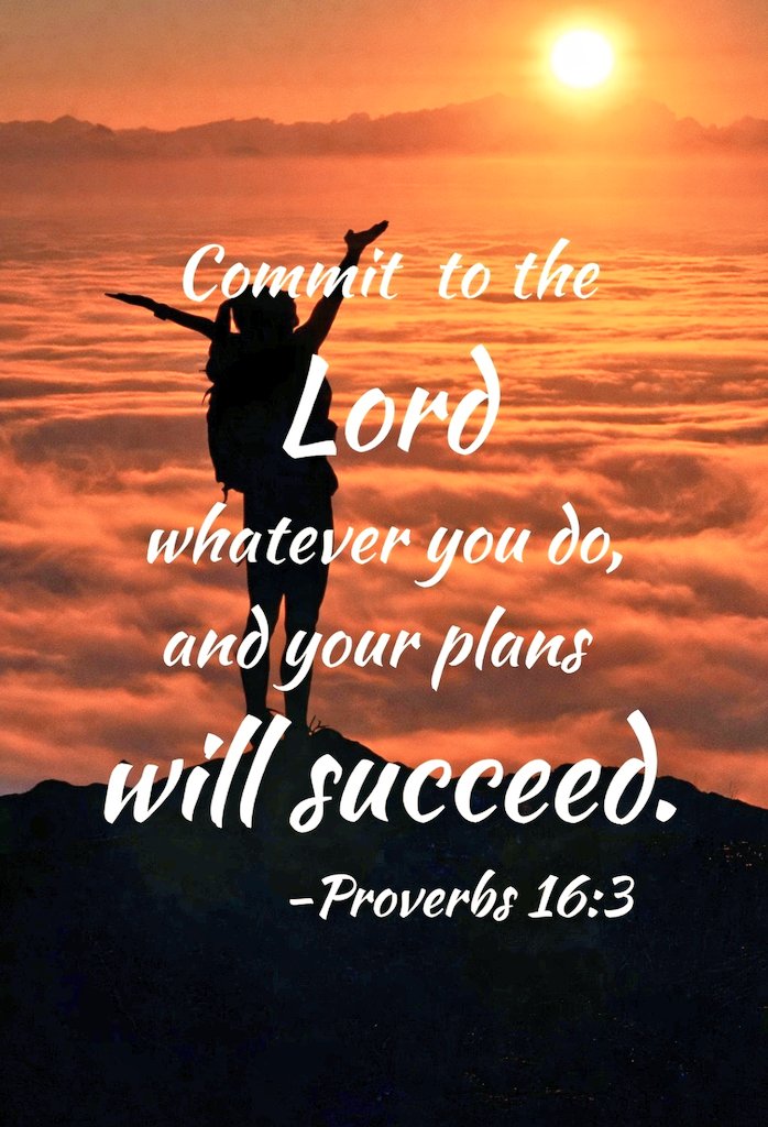 Proverbs 16:3