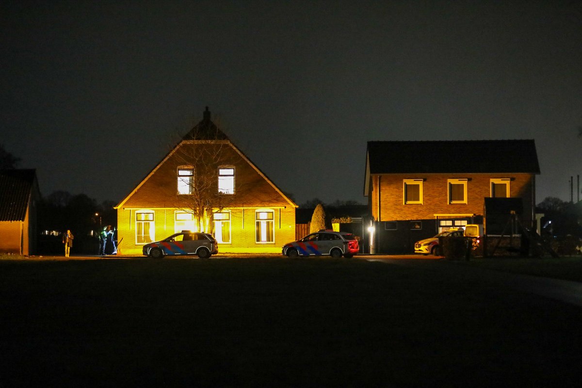 Steekpartij op de Postweg in Lunteren