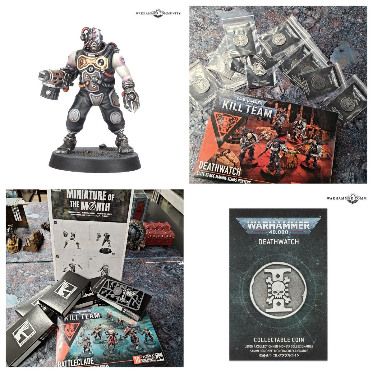 WarhammerYoko's tweet photo. 今月のフリーミニチュア
今月のフリー*コレクタベルコイン
明日配布スタート！

*14,100円の買い上げで https://t.co/tHpESYqBuj