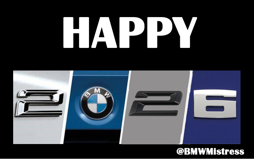 Happy 2026 to all #BMWfans around the world!!!