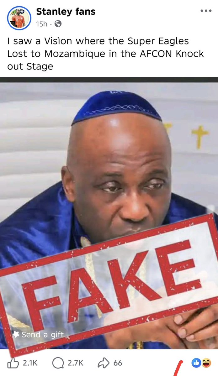 I have seen a particular news report attributing a prophecy to me, and I want to clearly state that I did not issue such a prophecy. I do not know when or how this statement was said to have come from me.

Over time, many of my prophecies have been twisted or published out of