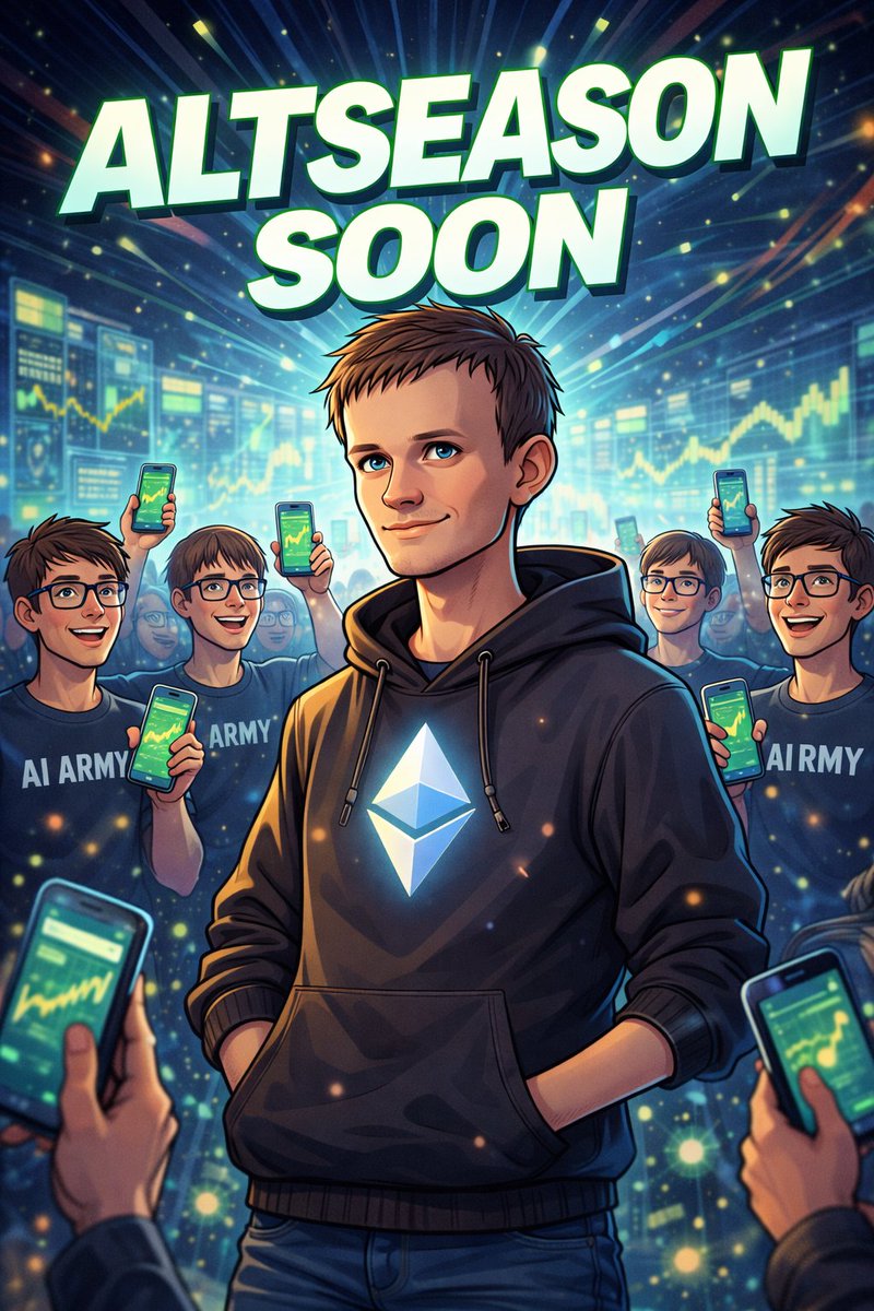 Red markets don’t end cycles.
They prepare the next one.
AI isn’t finished
it’s just getting started.
The turn will come.
Autistic Intelligence

#autisticintelligence #altseason