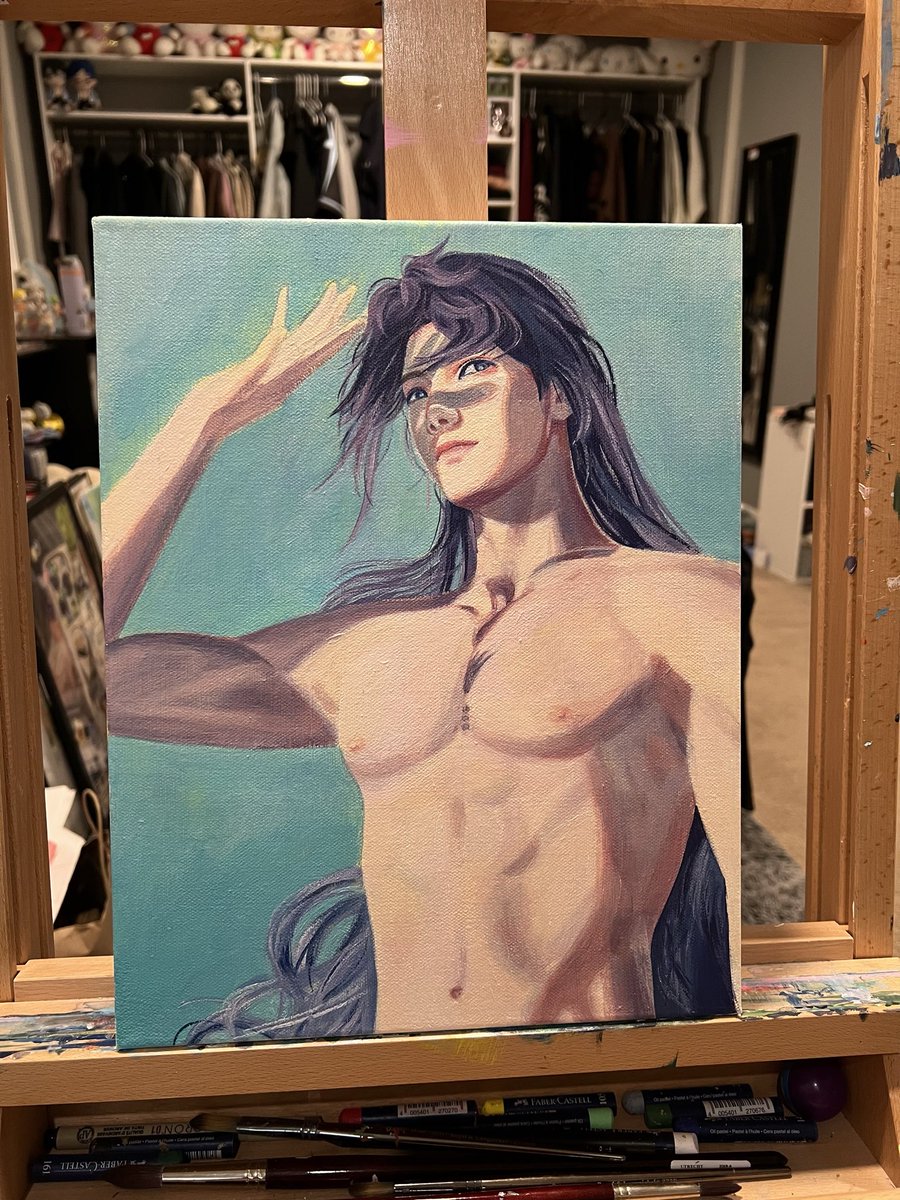 lyechii's tweet image. D2 painting progress 😛