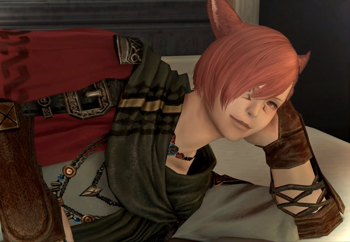 akanekoFF14's tweet photo. 年末年始は眠い…(  ⌯ω⌯ )ᐝ

#FF14SS  #FF14 https://t.co/ksm4vREEVd